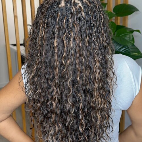 Pre-Stretched Boho Branding Hair - Deep Curl